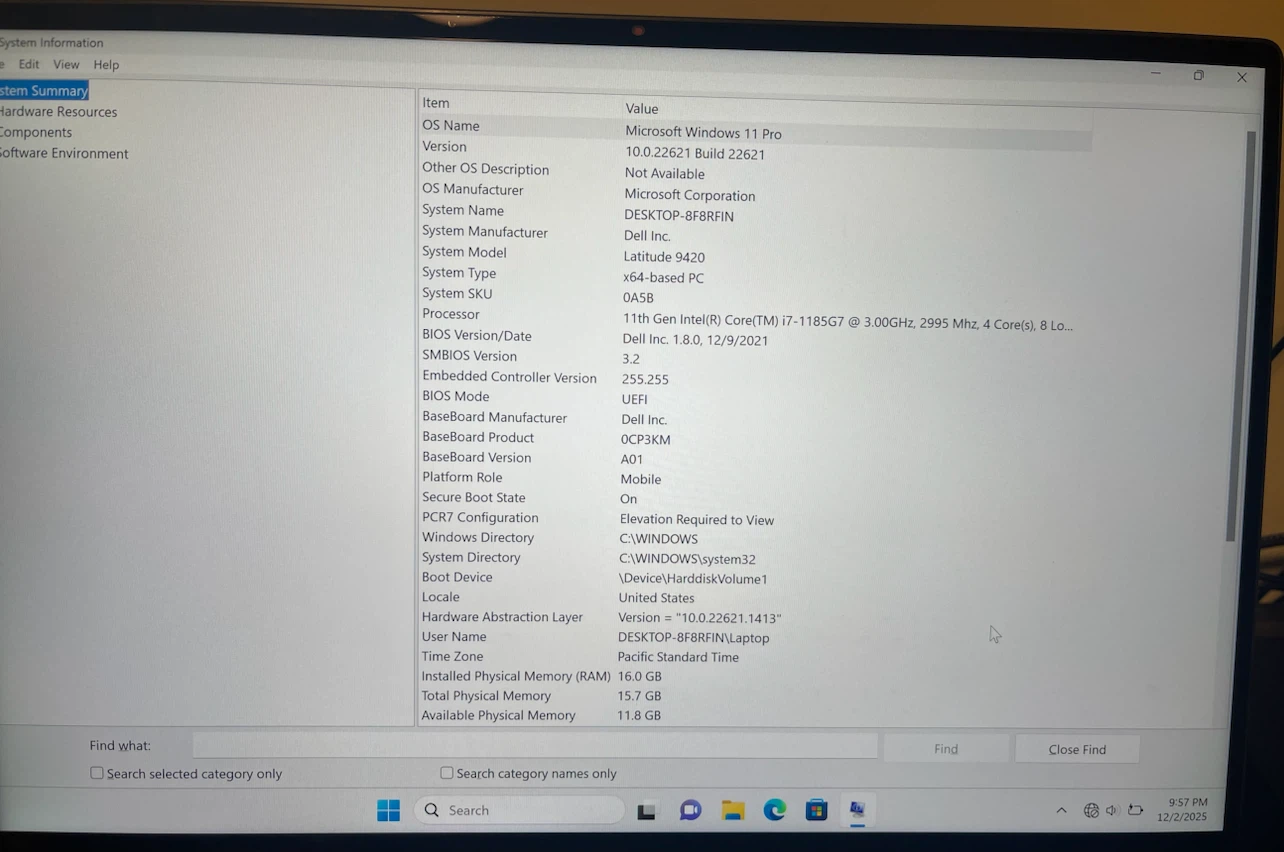 Dell Latitude 9420 Laptop - photo 2