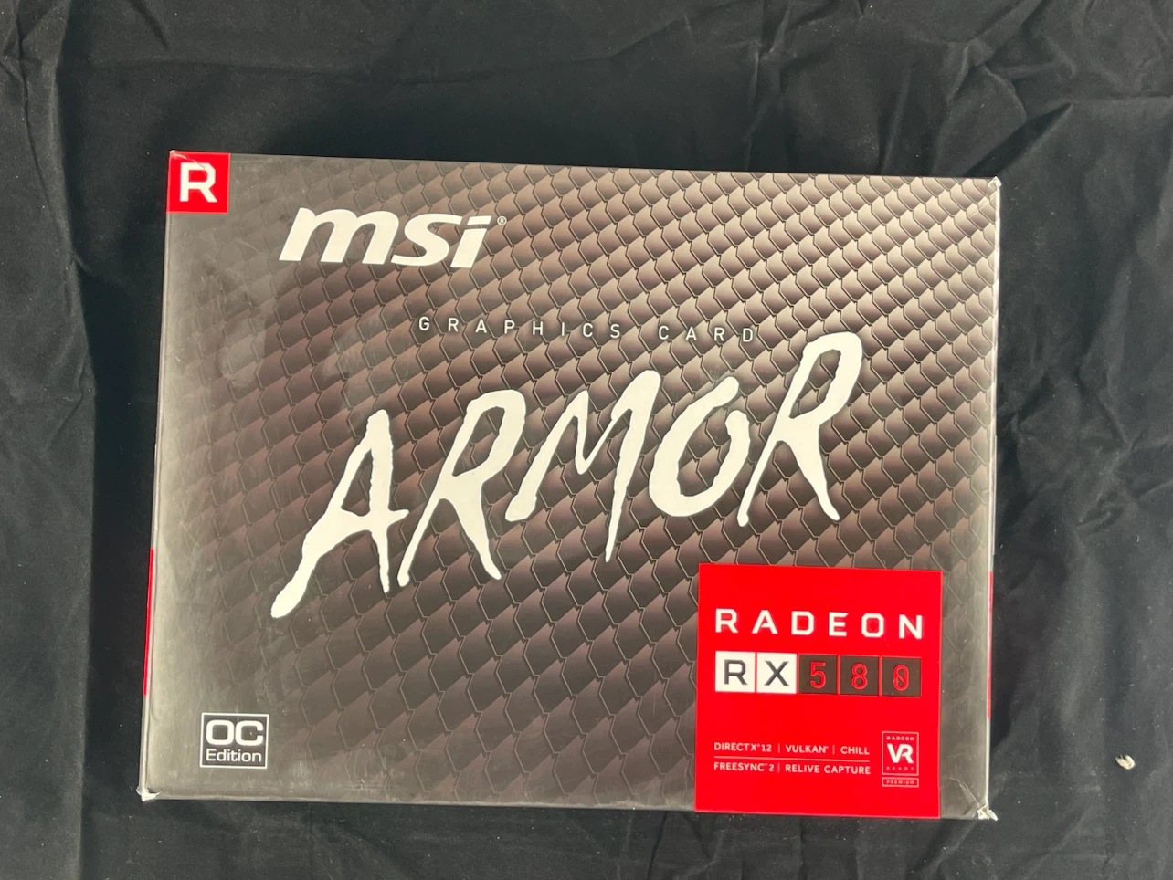 MSI Radeon RX 580 Armor 8GB OC Edition