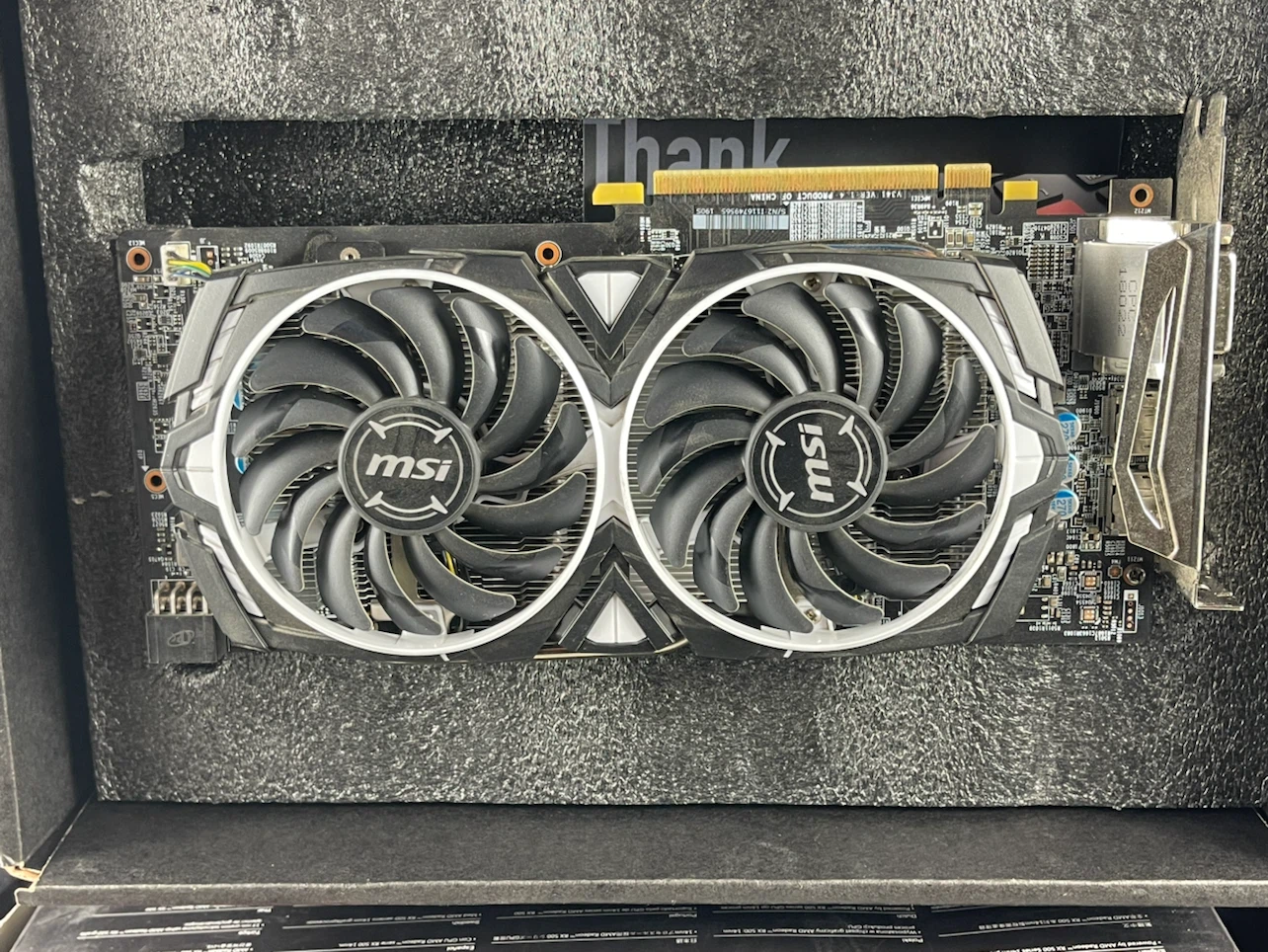 MSI Radeon RX 580 Armor 8GB OC Edition - photo 5