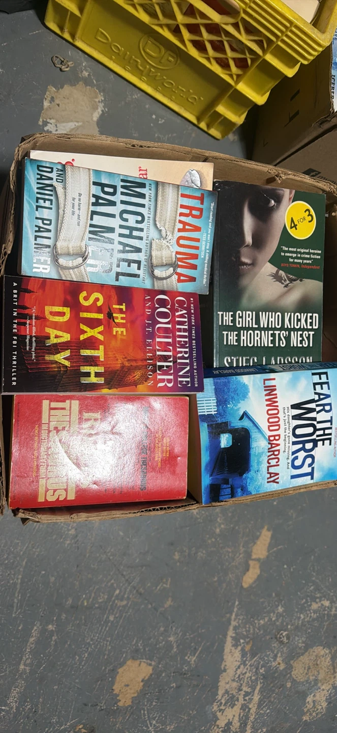 Thriller Fiction Books