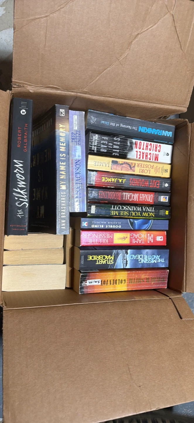Collection of Assorted Thriller and Fiction Novels