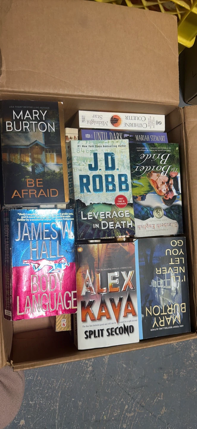 Collection of Thriller and Romance Novels