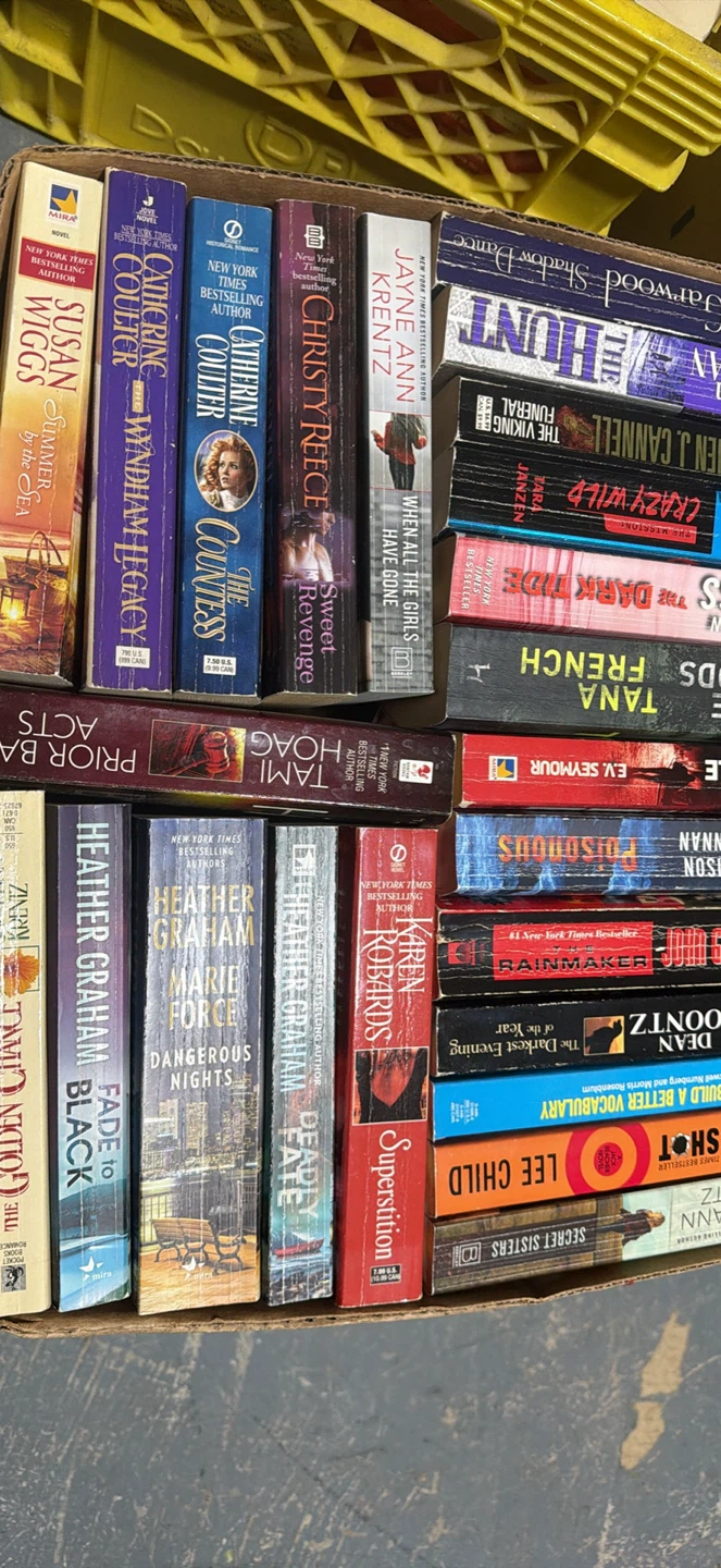 Assorted Mass Market Paperback Novels
