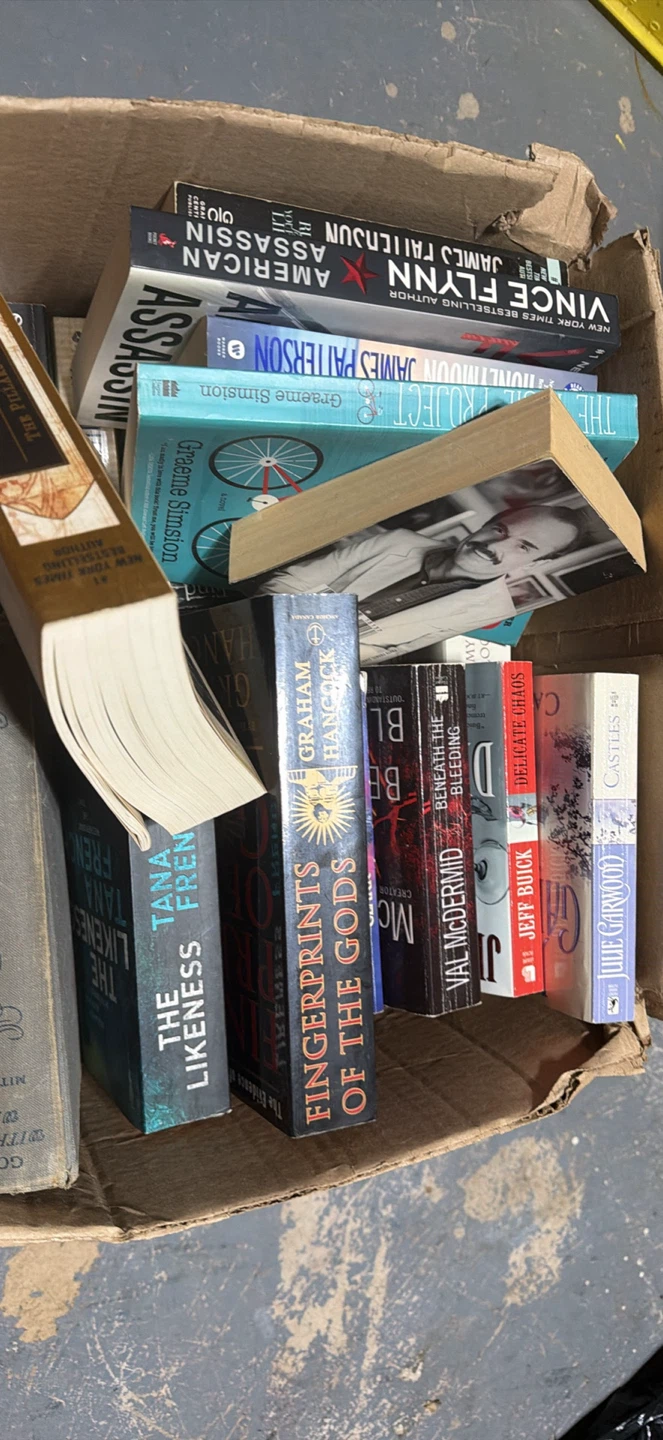 Assorted Fiction and Non-Fiction Book Collection