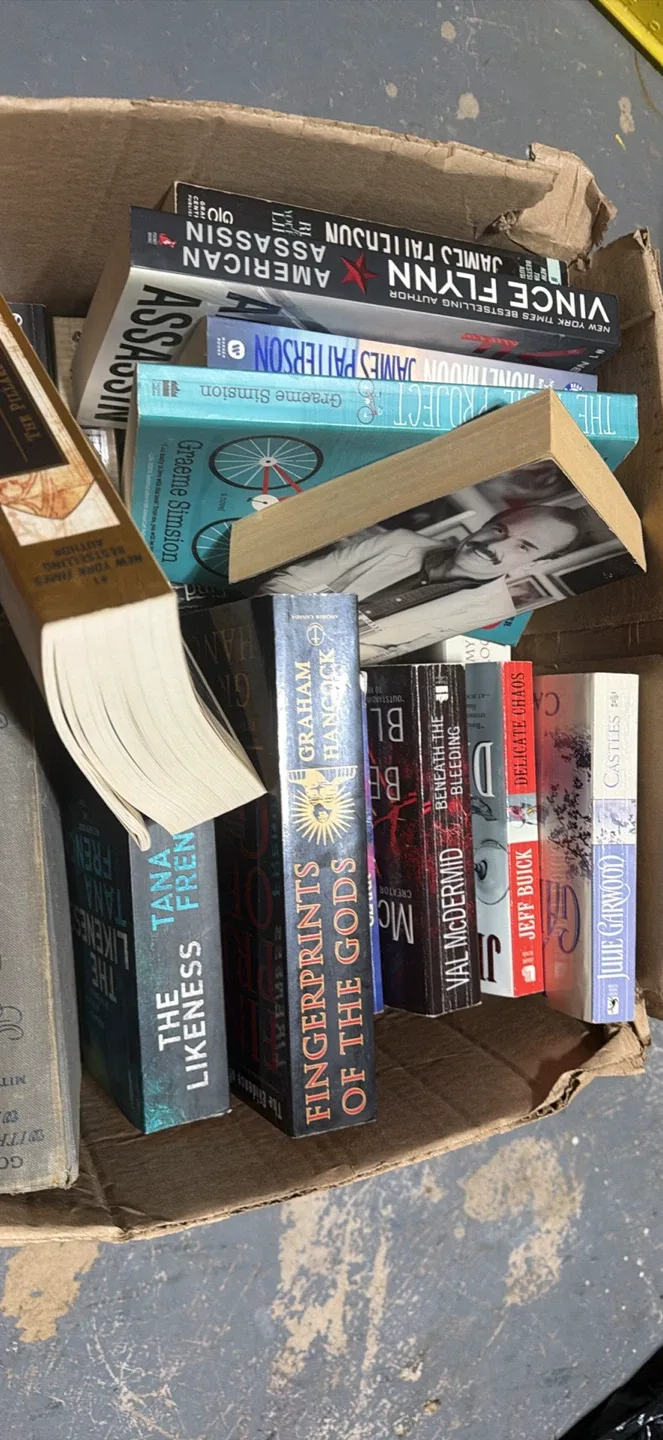 Assorted Fiction and Non-Fiction Book Collection