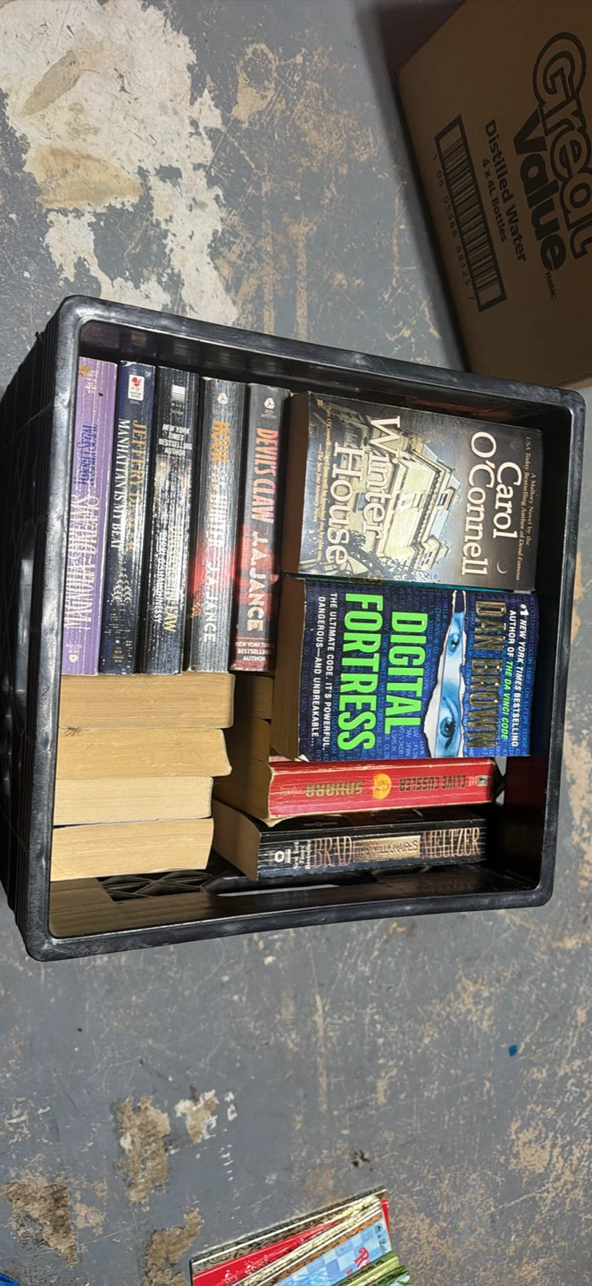 Assorted Mystery and Thriller Book Bundle