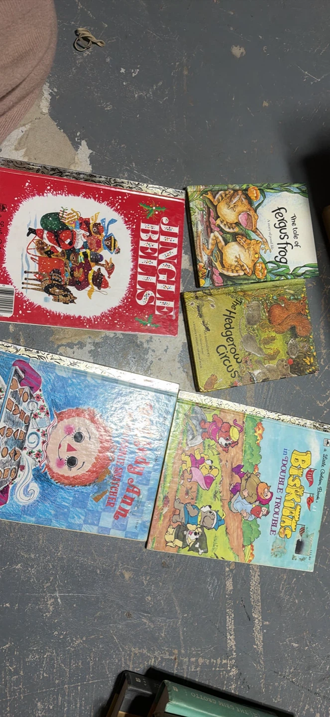 Set of 5 Little Golden Books