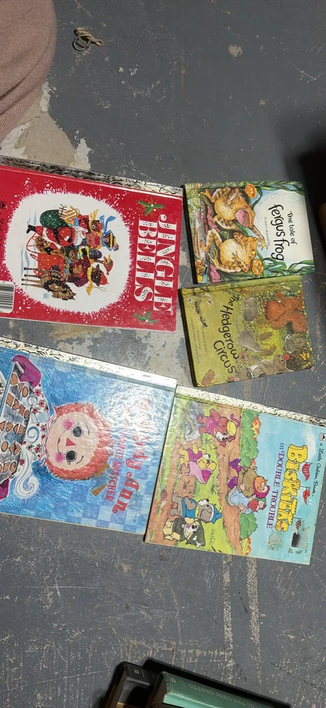 Set of 5 Little Golden Books