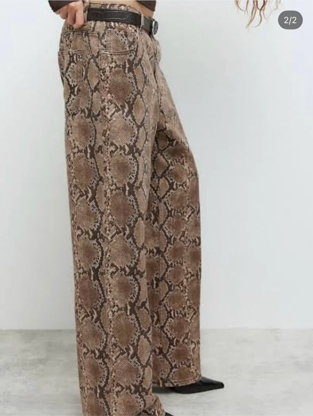 H&M  Snake Print Jeans - photo 3