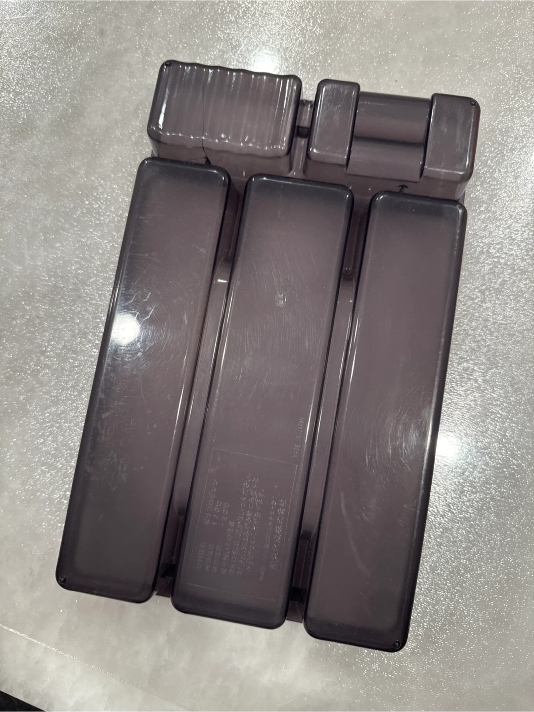 Clear Plastic Cutlery Tray - photo 2