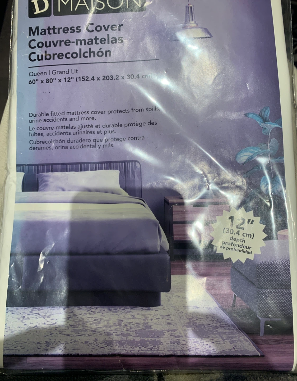 D Maison Queen Size Mattress Cover