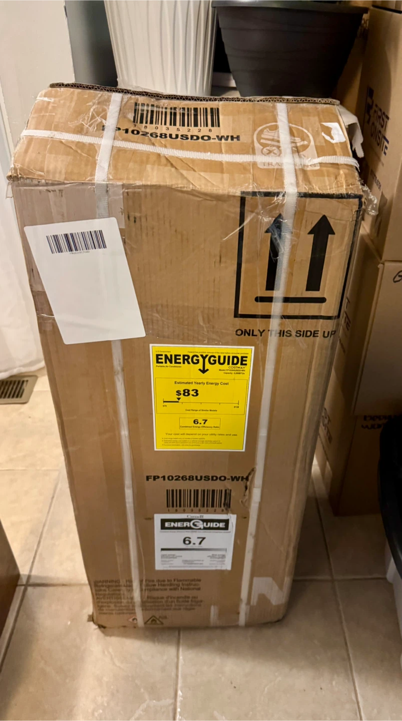 $260 FIRM portable air conditioner