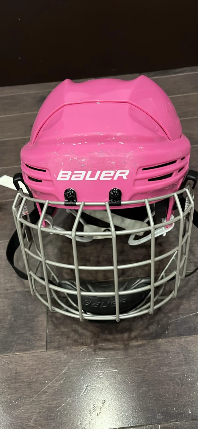Bauer Hockey Helmet Pink Size Small