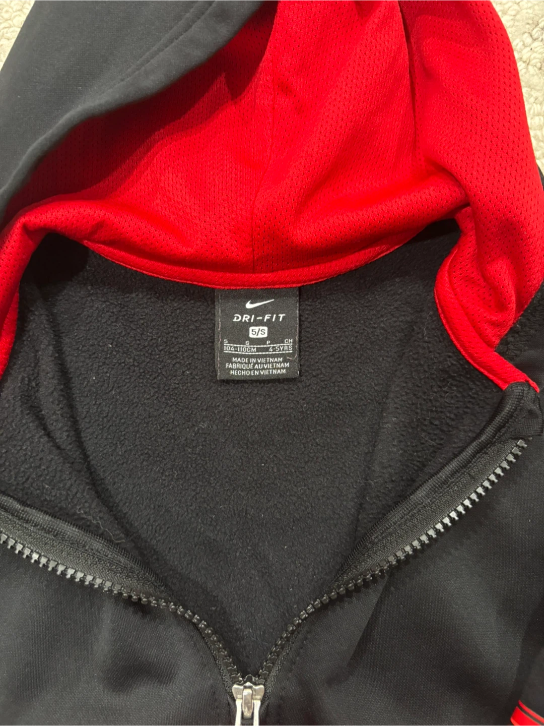 Nike Dri-FIT Boys' Hoodie Size 5 - photo 4