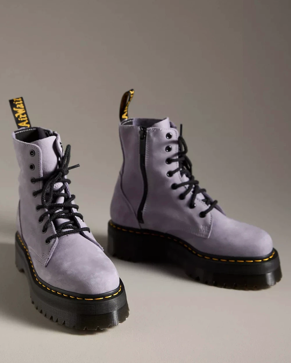 NEW Dr. Martens Jadon Platform Boots Lavender