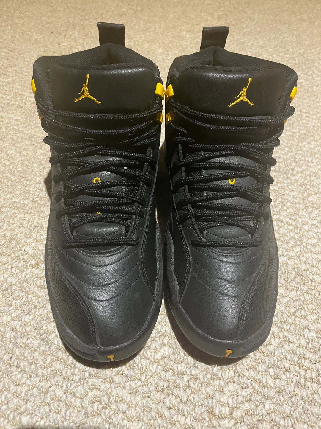 Jordan 12 Retro Black Yellow - photo 2