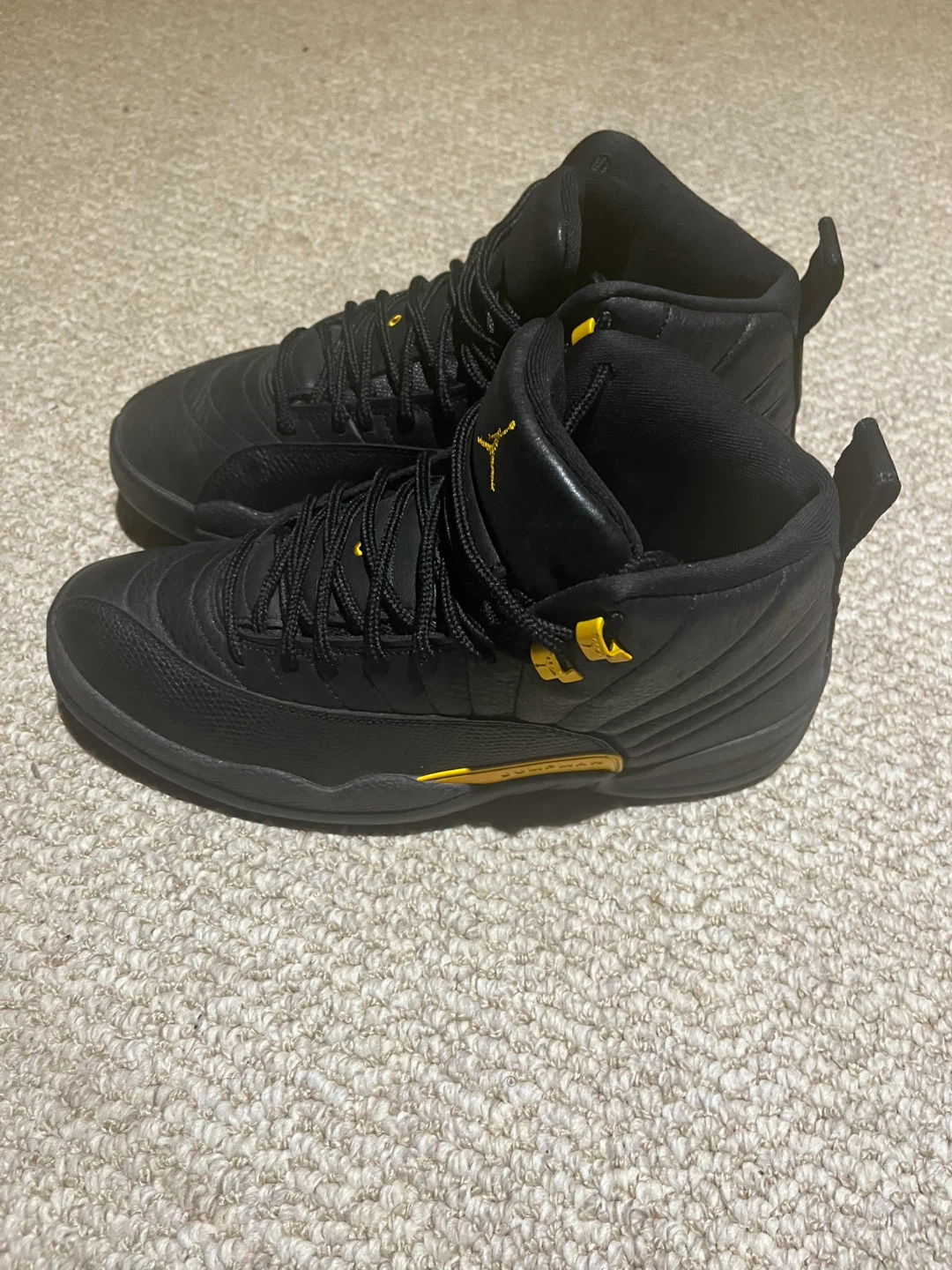 Jordan 12 Retro Black Yellow - photo 3