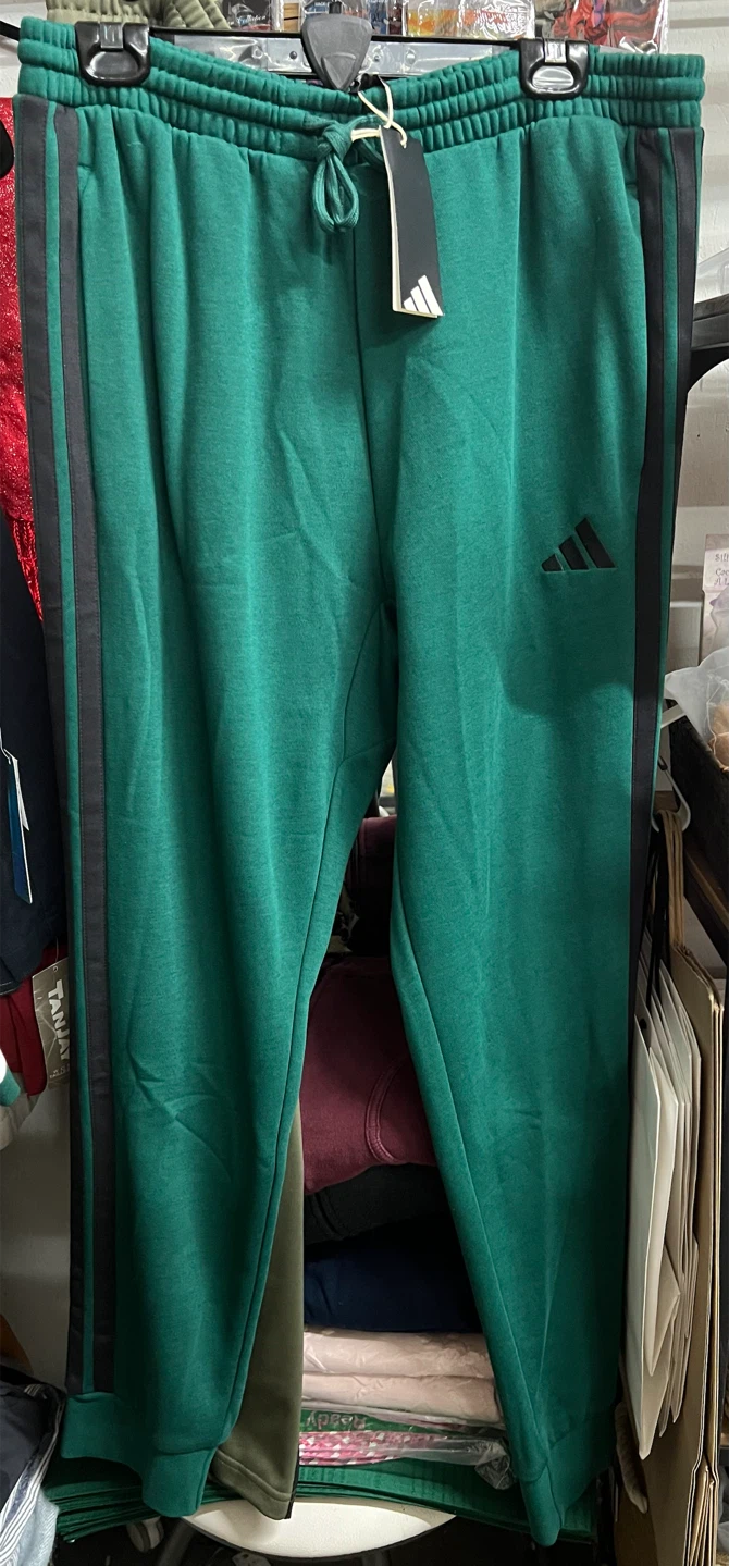 🏈 Adidas Green Joggers