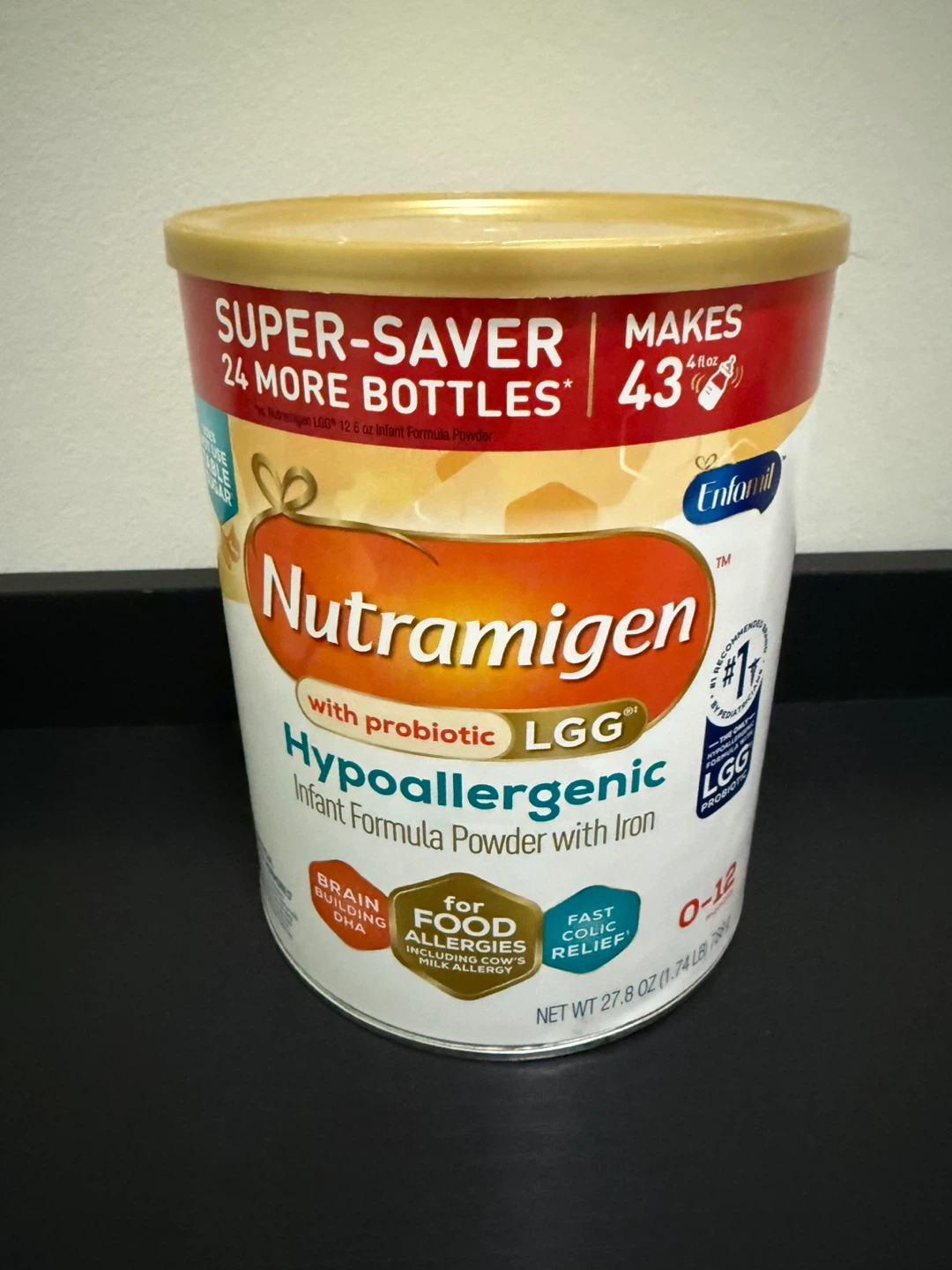 Nutramigen Hypoallergenic Powder Formula (27.8 oz)