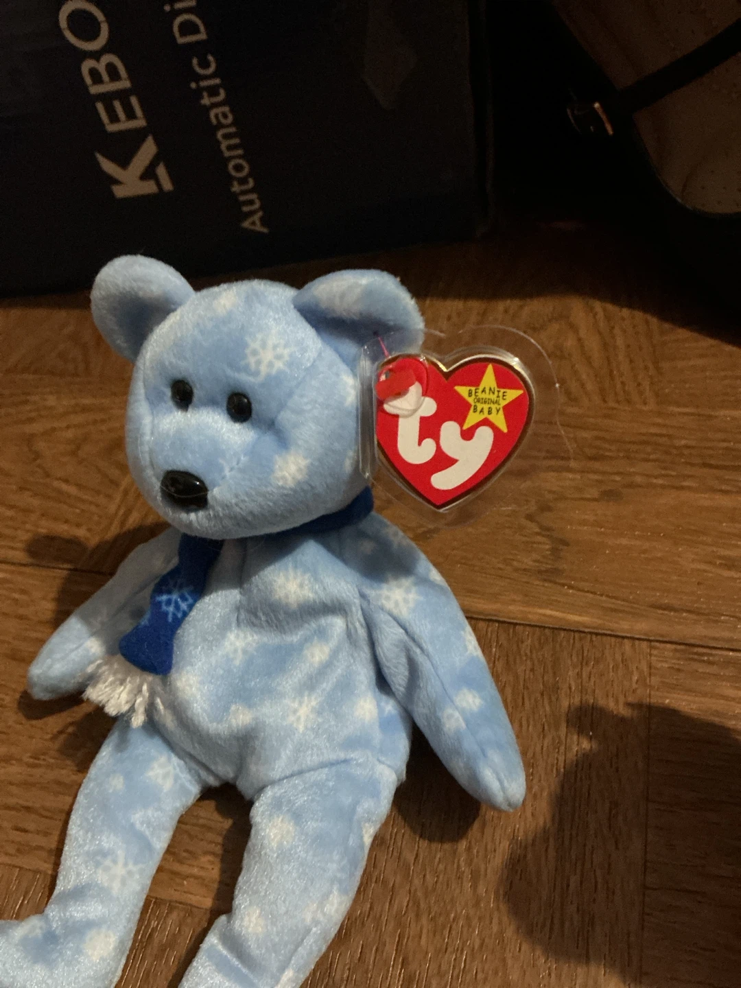 Ty Beanie Baby Snowflake Bear 🏈 - photo 2
