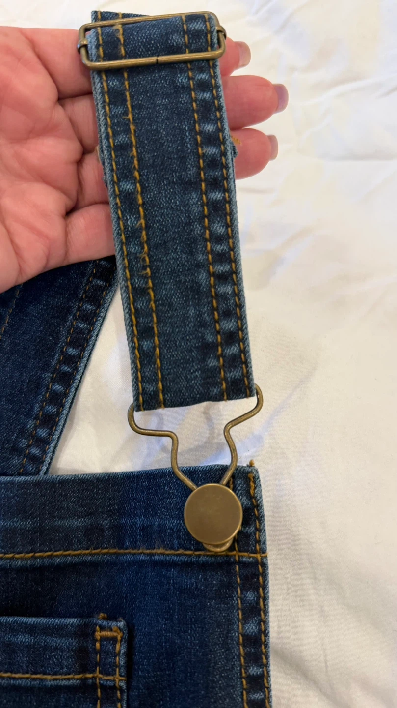 Denim Overalls, Size 29 - photo 2