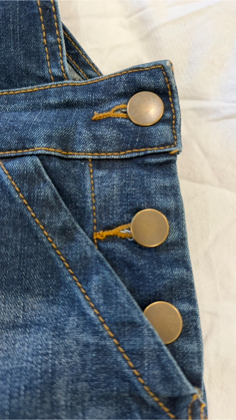 Denim Overalls, Size 29 - photo 3
