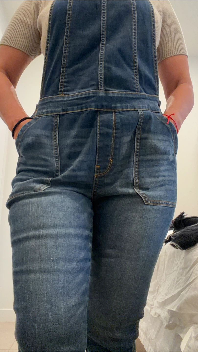 Denim Overalls, Size 29 - photo 5