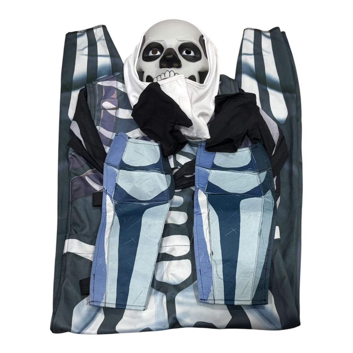 Fortnite Skull Trooper Costume Youth Medium 8-10 - photo 4