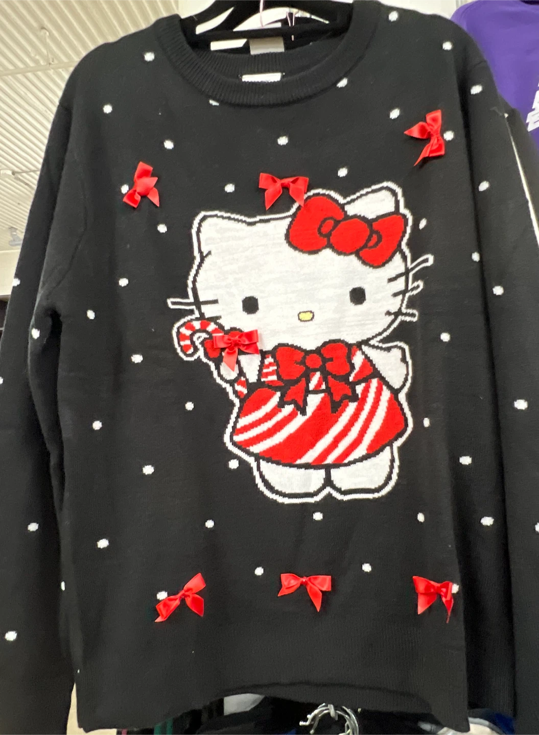 🏈 Hello Kitty Holiday Sweater