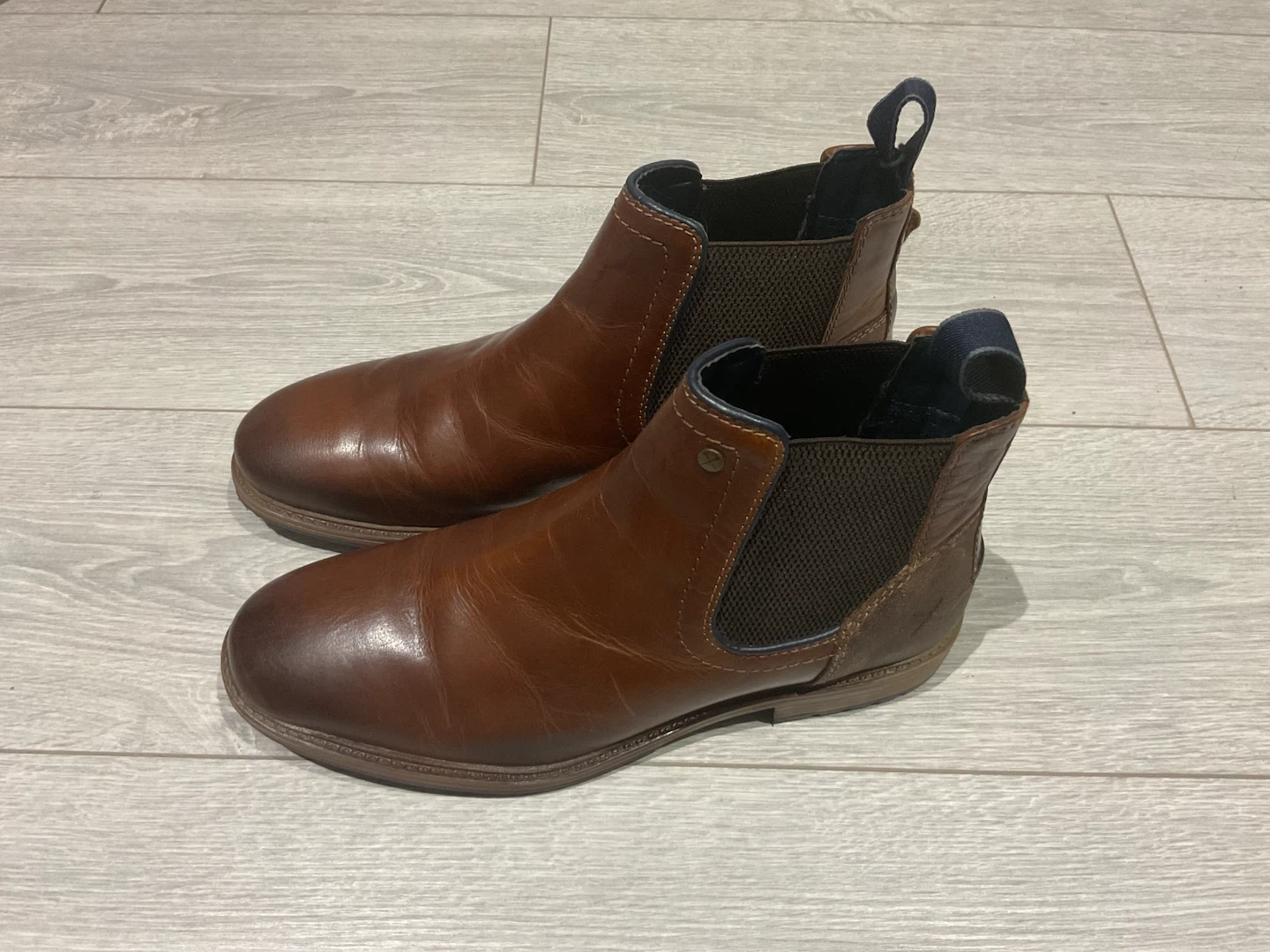Denver Hayes Men's Volos Leather Chelsea Boots - photo 4