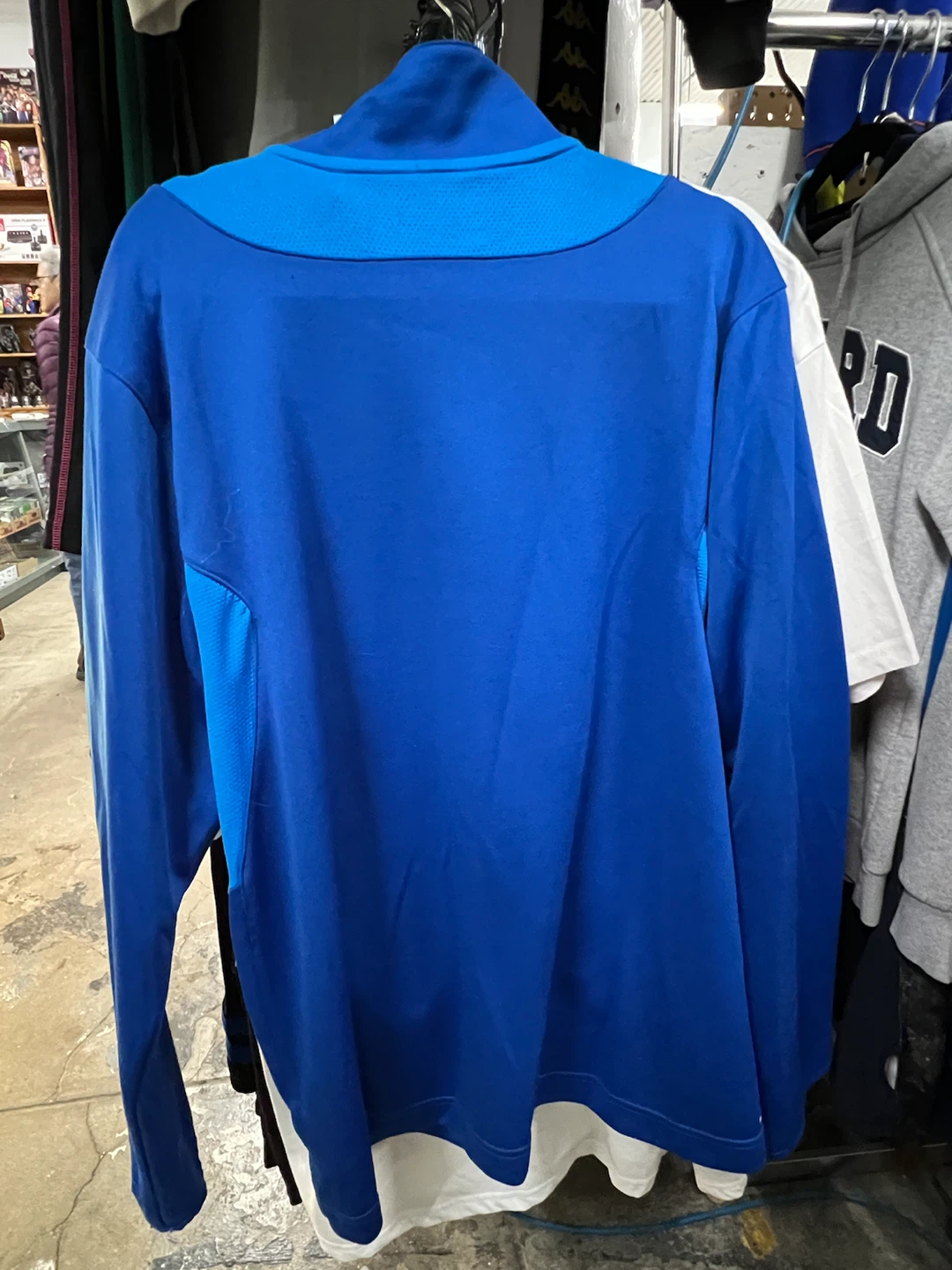 🏈 Reebok Blue Zip-Up Jacket - photo 2