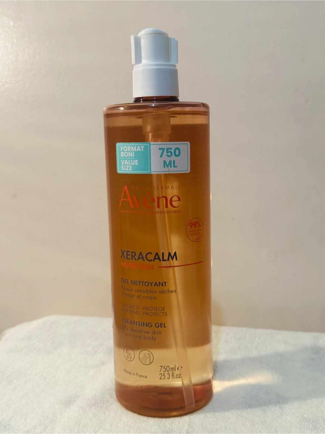 Avene XeraCalm Nutrition Cleansing Gel 750ml