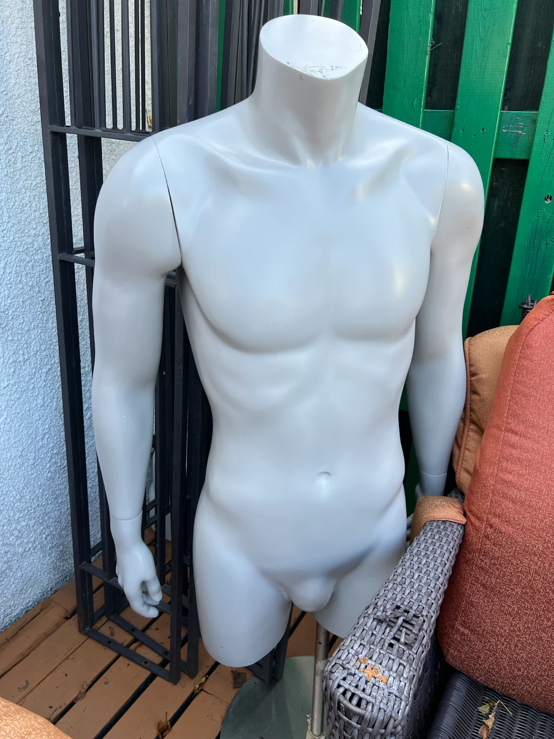 🏈 Male Torso Mannequin with Stand