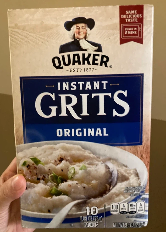 Quaker Instant Grits Original 10 Packets🏈