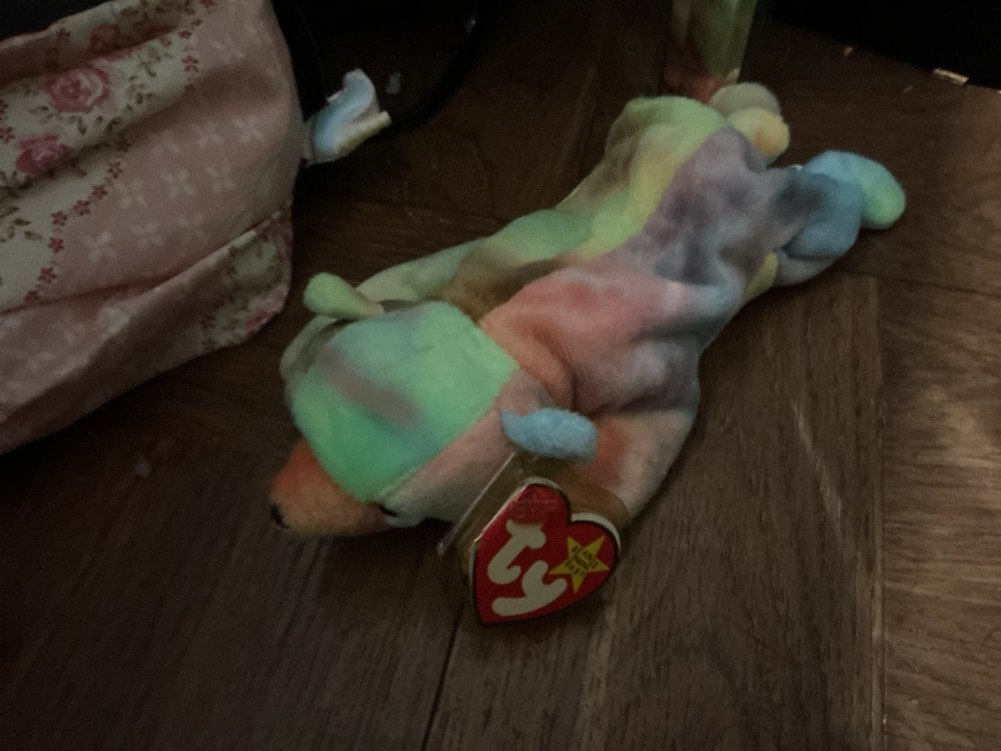Ty Beanie Baby Tie-Dye Plush 🏈