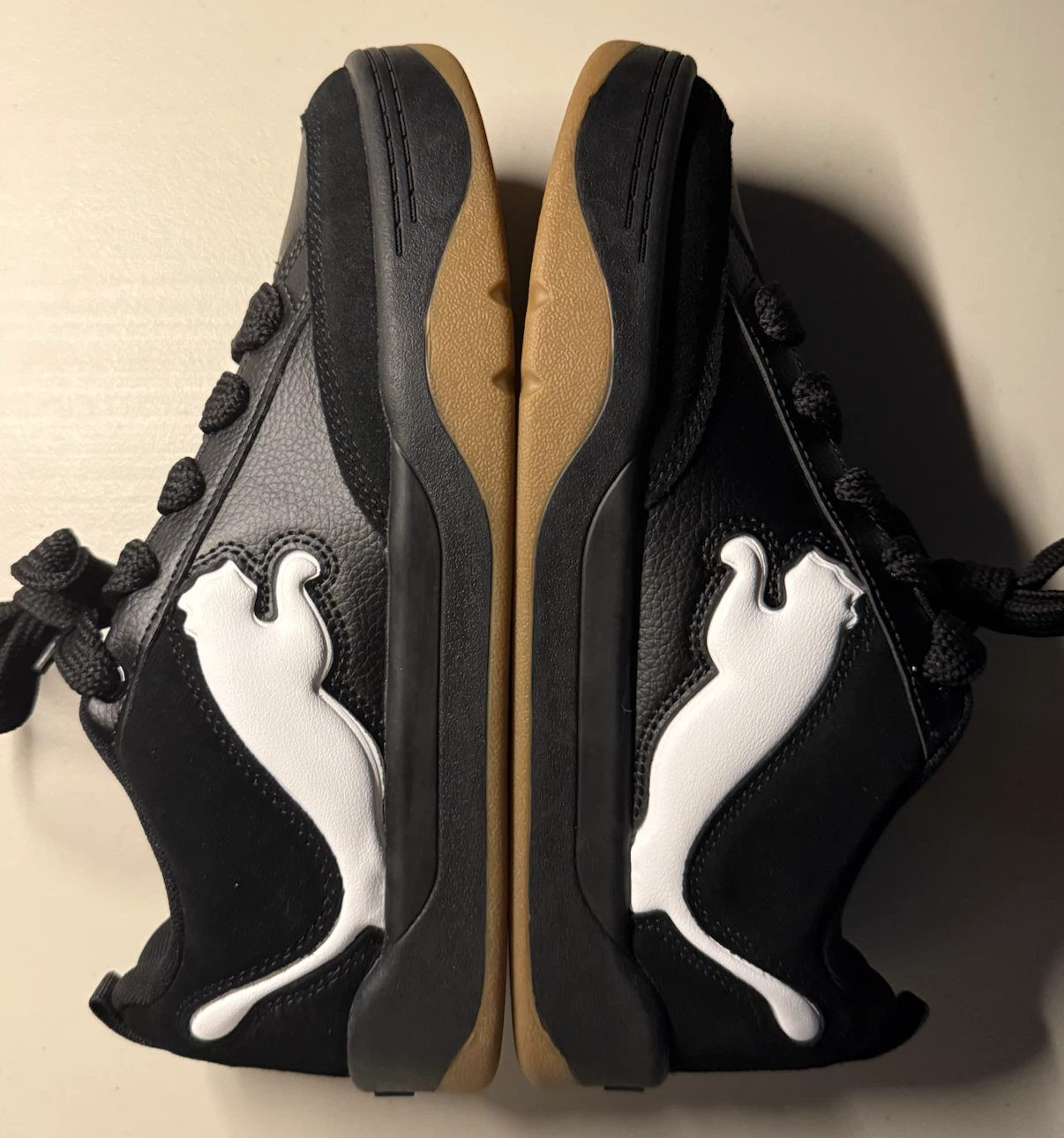 Puma Park Lifestyle SD Black Suede Sneakers 🏈