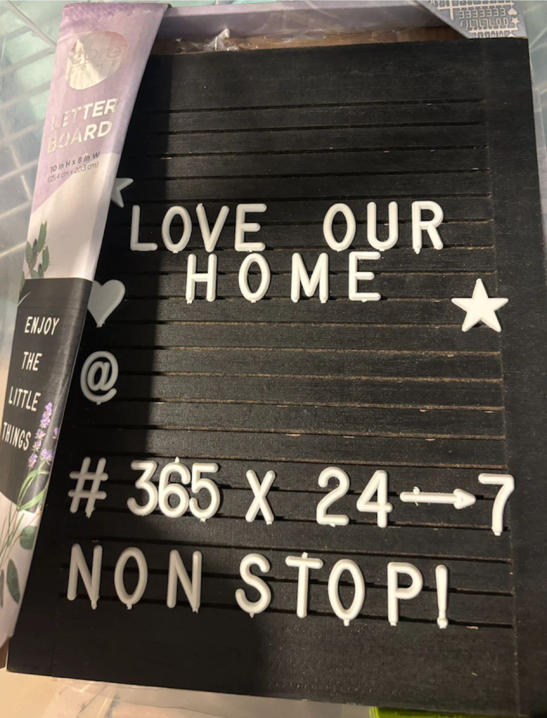 Core Home Letter Board - photo 2