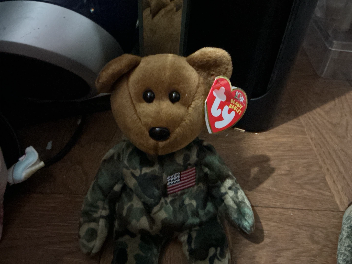 Ty Beanie Baby Hero Bear 🏈