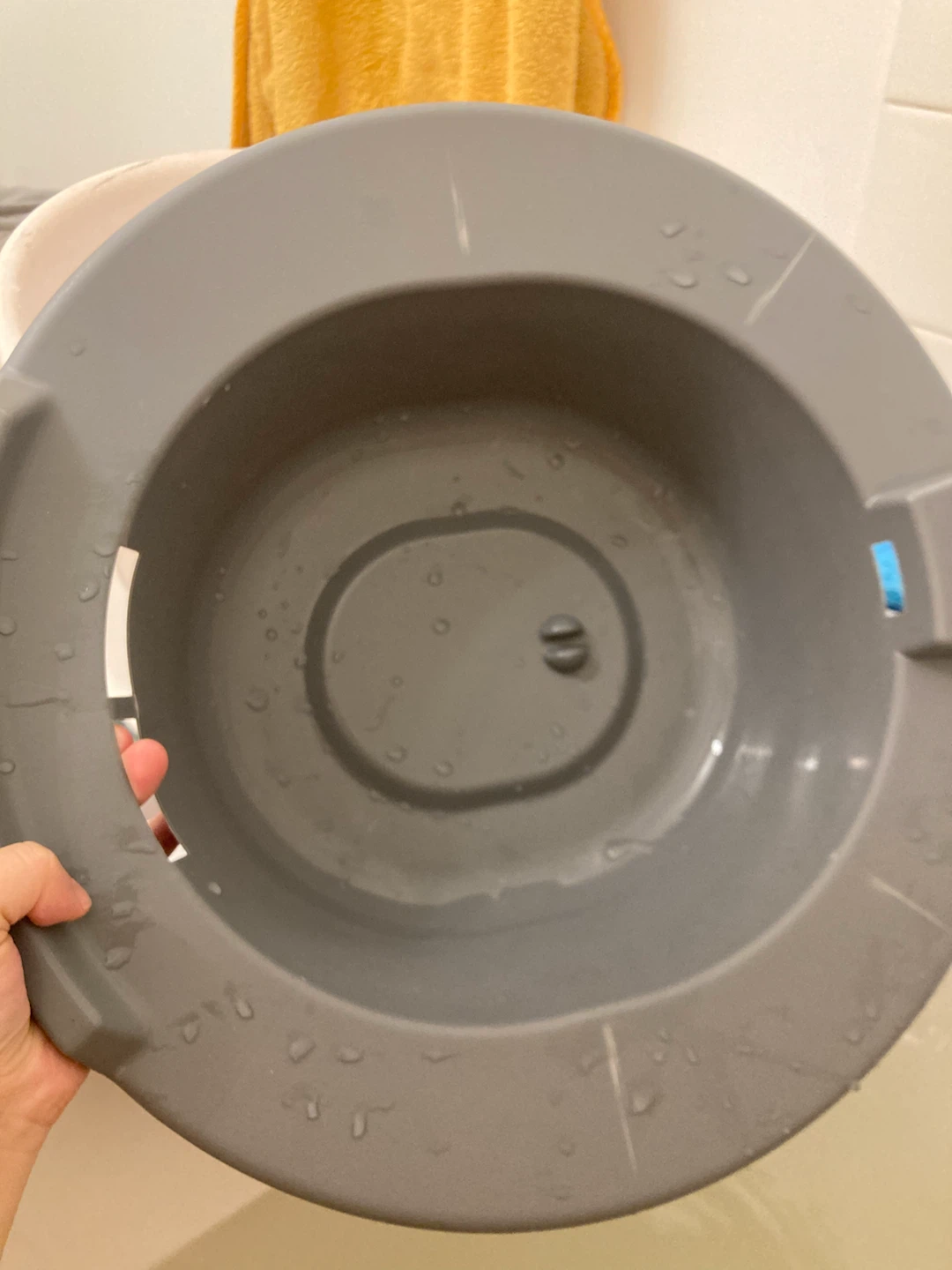 Gray Sitz Bath Basin🏈