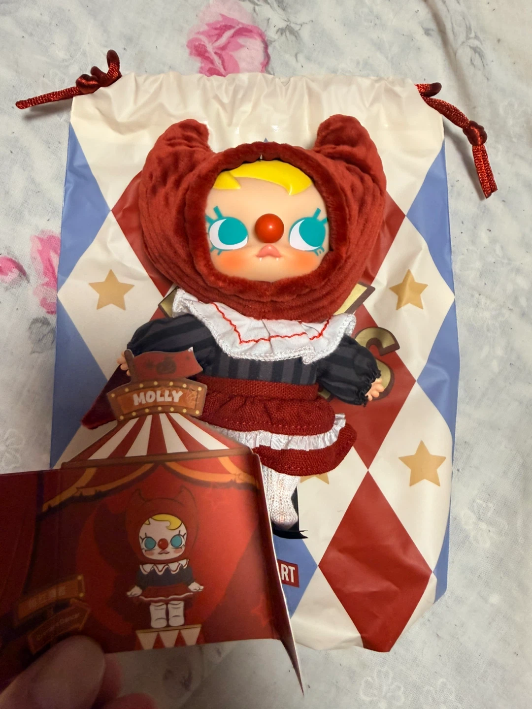 POP MART Molly Why So Serious Vinyl Plush Pendant - photo 4