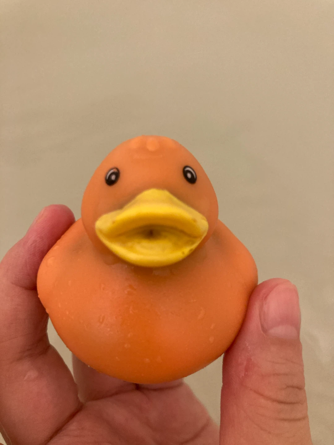 Small Orange Rubber Duck🏈