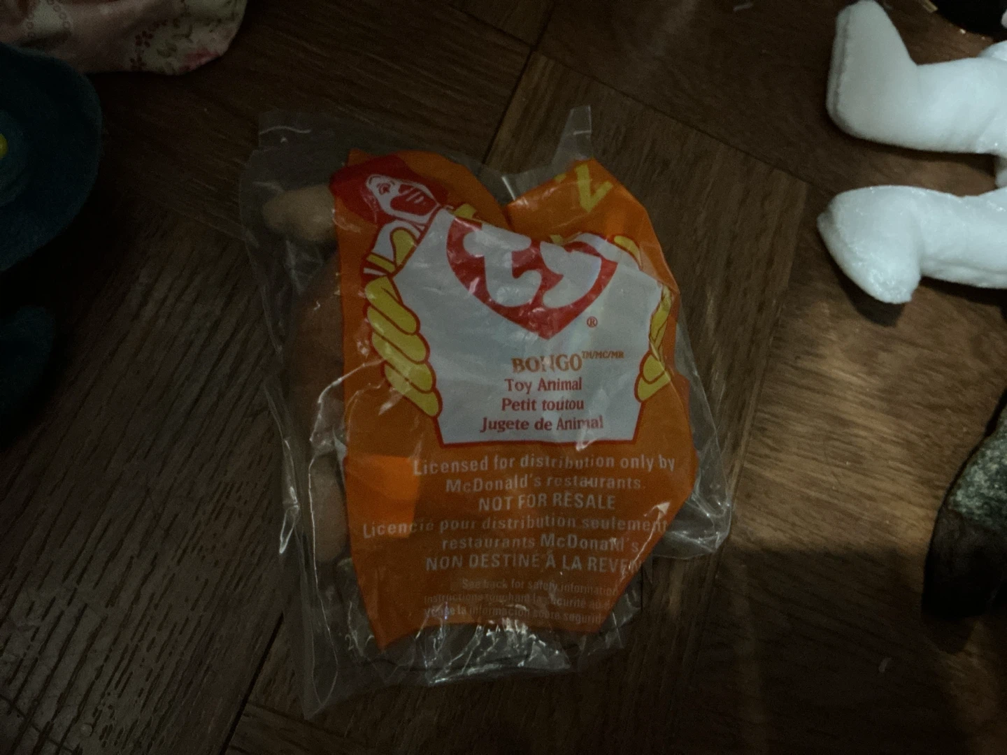 Ty Bongo McDonald's Teenie Beanie Baby 🏈