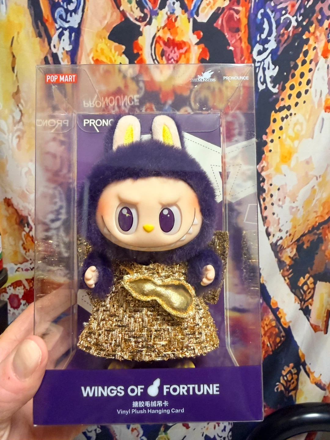Pop Mart Labubu x Pronounce Wings of Fortune Plush