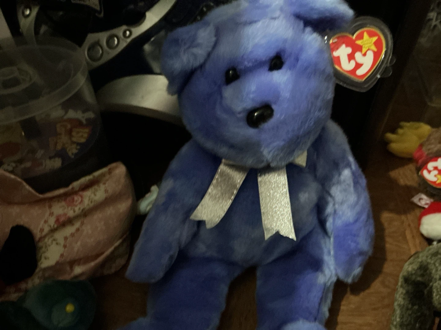 Ty Beanie Baby Blue Bear 🏈