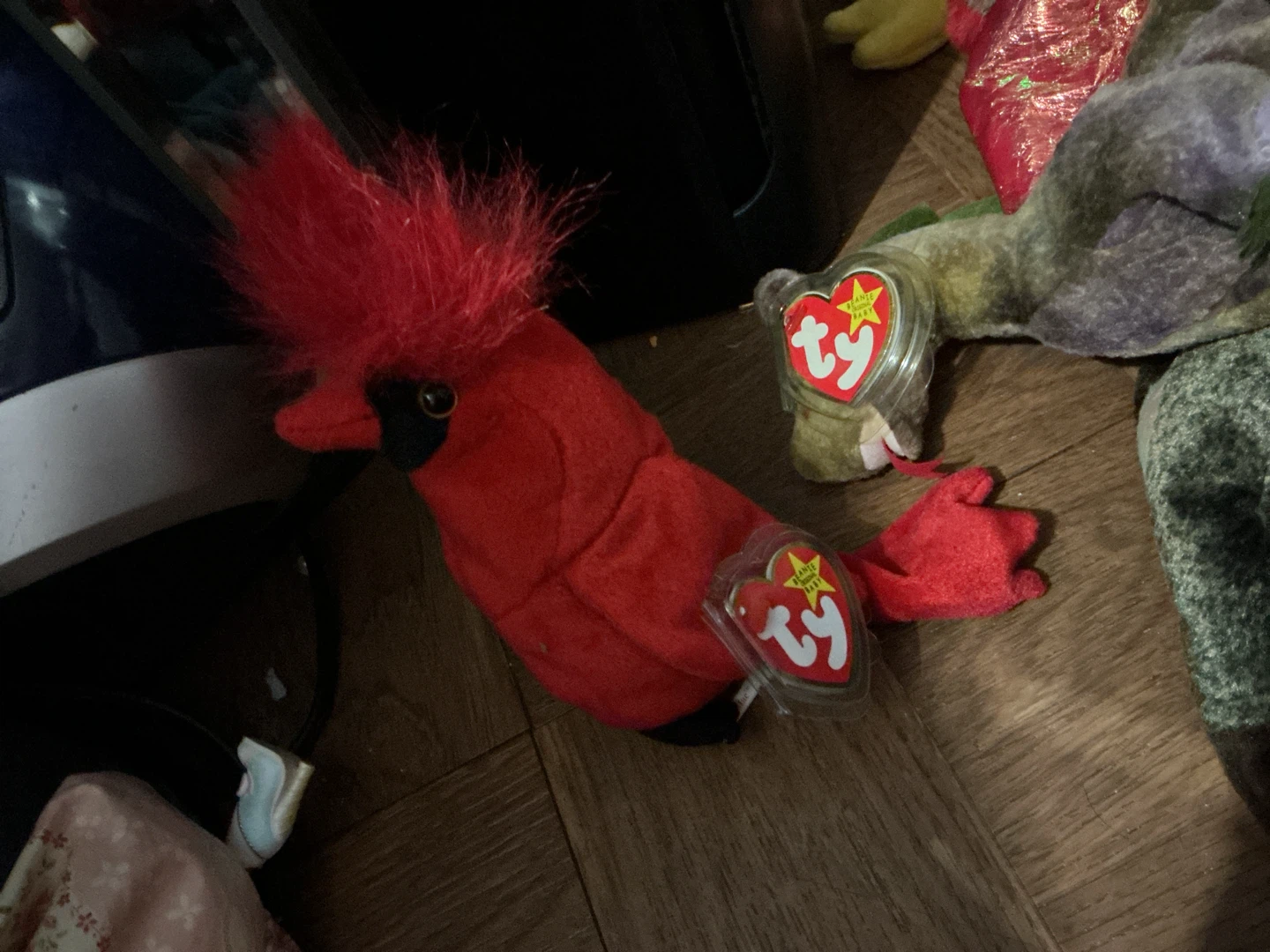 Ty Beanie Baby Rocket the Cardinal 🏈