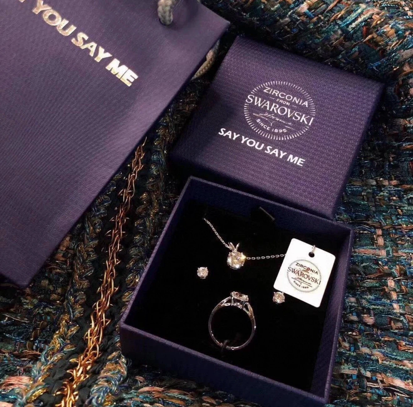 Swarovski Zirconia Jewellery Set - photo 2
