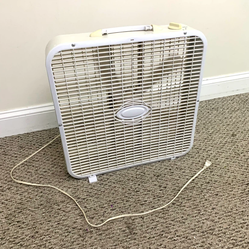 Box Fan White