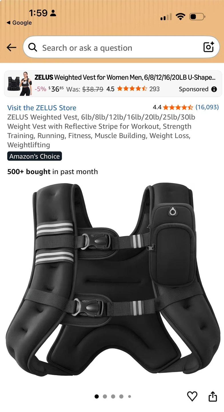 ZELUS Weighted Vest - photo 3