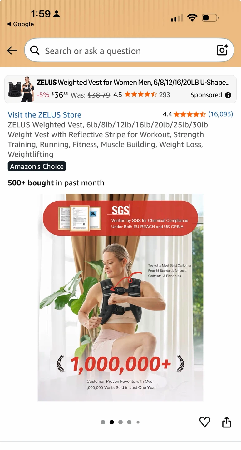 ZELUS Weighted Vest - photo 4