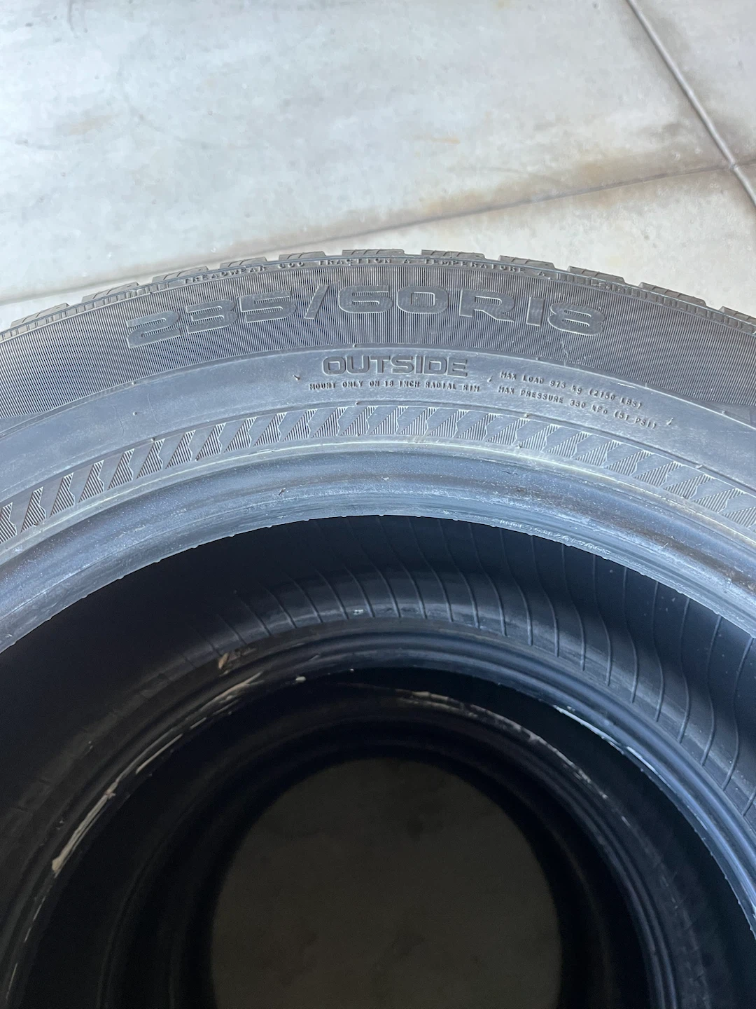 235/60R18 Nokian WR G4 SUV - photo 4